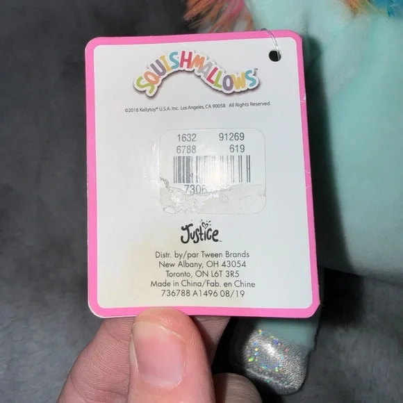 BNWT: RARE 10” Scented Crystal (Hug Mees) Squishmallow - Picture 10 of 11